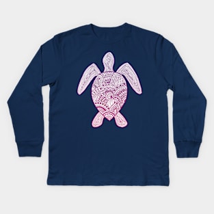 Sea Turtle Kids Long Sleeve T-Shirt